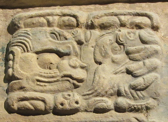 Image from Maya site of Yaxchilan, Mexico 