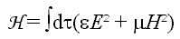 Hamiltonian formula