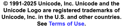 Unicode 15.1 Character Code Charts