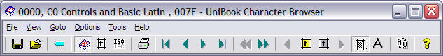 Unibook Toolbar
